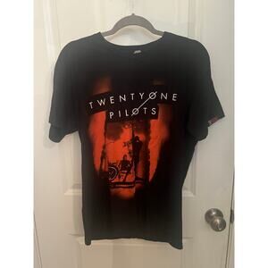 Next Level Twenty One Pilots TOP Band Shirt Medium Black Rock Pop Double Sided